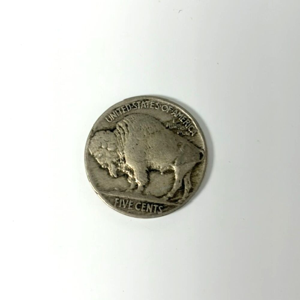1930 Buffalo Nickel No Mint Mark Indian Head 5 Cent Coin Circulated